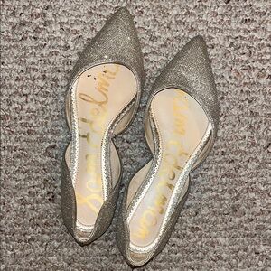 Sam Edelman Women's Glitter Pointed Flats